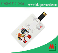 Credit card USB flash drive