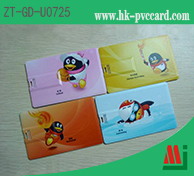 Credit card USB flash drive