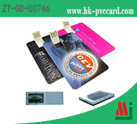 Credit card USB flash drive