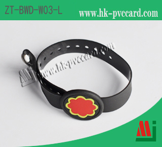 低頻/高頻軟PVC手腕帶 (產品型號: ZT-BWD-W03-L, 成年人使用)
