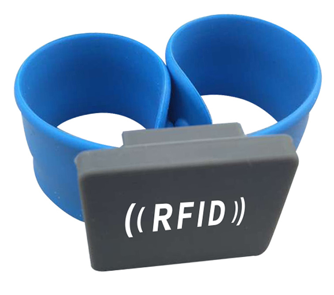 RFID拍拍型硅膠腕帶