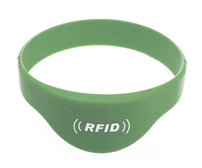 RFID半圓硅膠腕帶