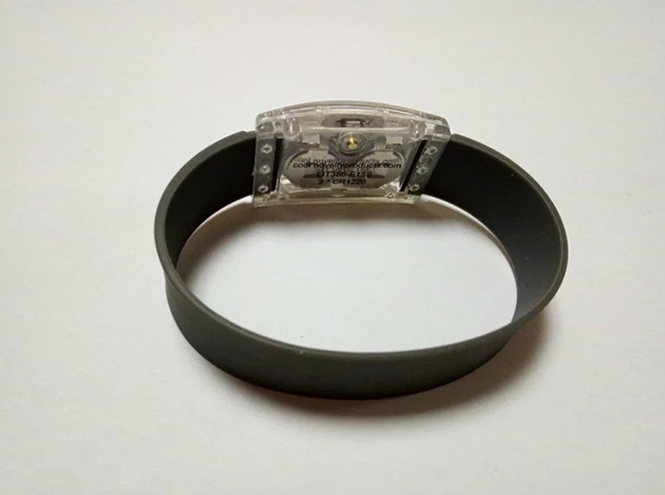 RFID LED燈硅膠腕帶