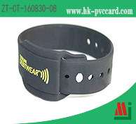RFID方形硅膠腕帶