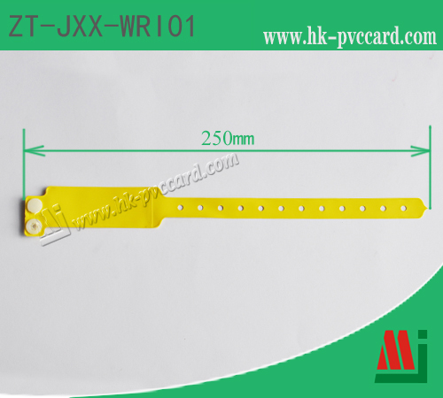 型號: ZT-JXX-WRI01（PVC 高頻手腕帶）