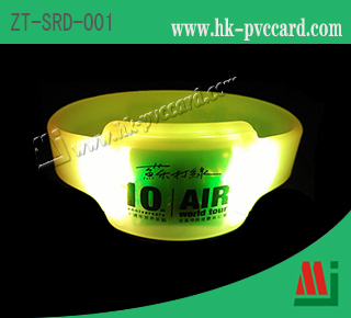 RFID+LED閃腕帶:ZT-SRD-001