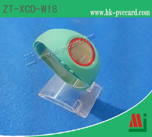 RFID+時鐘硅膠腕帶