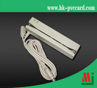 Magnetic card reader